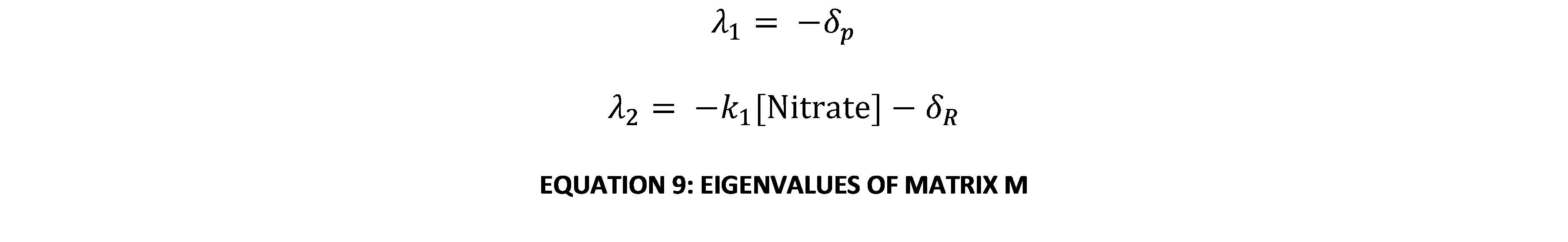 BCCS-Bristol GRN equation 9