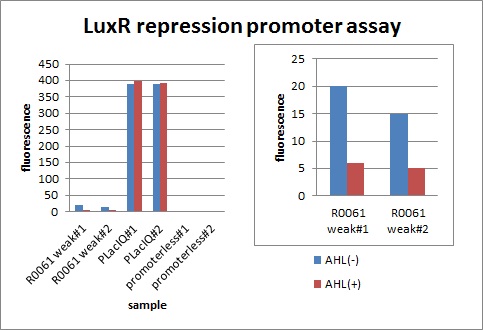 Tokyotech LuxR repression promoter assay(R0061weak).jpg